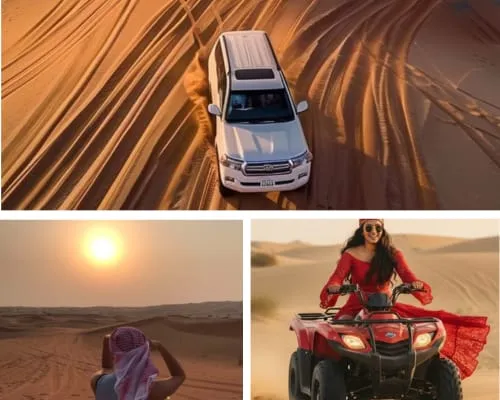 Premium Desert Safari Dubai AED 210 per person with dinner live shows and desert camp experience